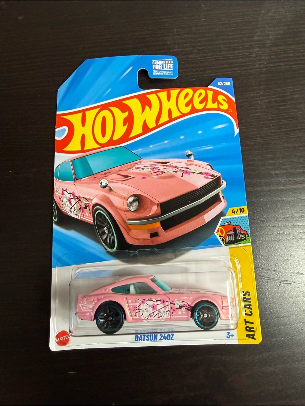 Hot Wheels HW Art Cars Datsun 240Z Pink Cherry Blossom 62/250